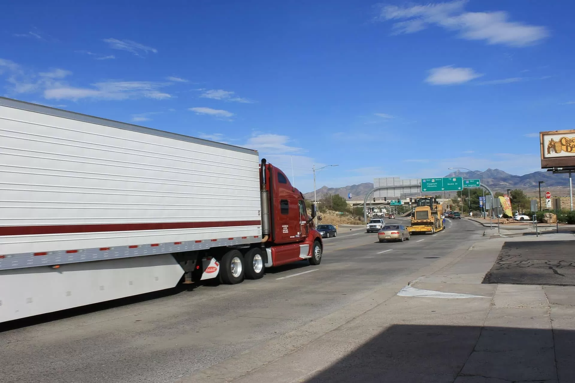 Red Reefer on the road