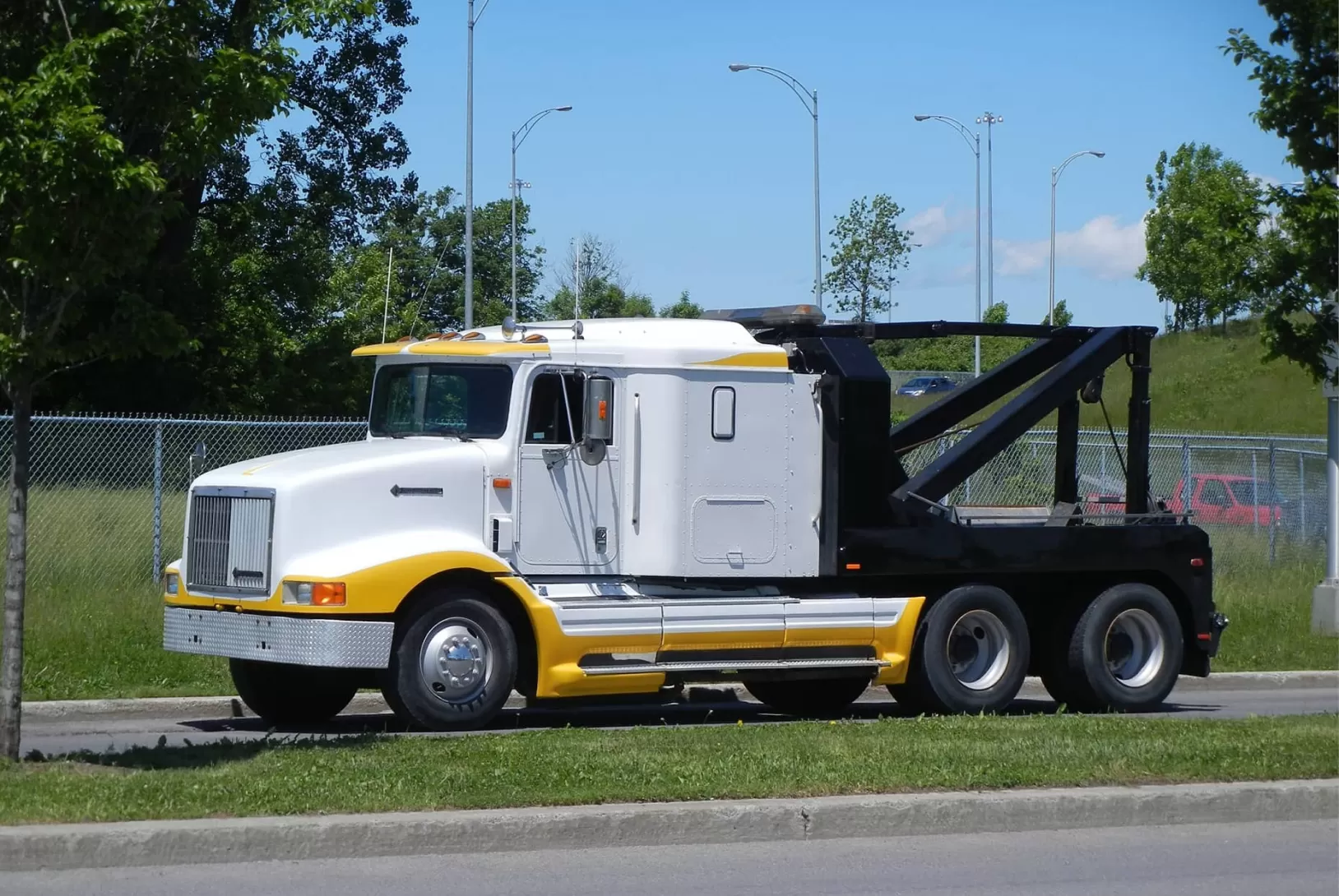 Photo of white truck