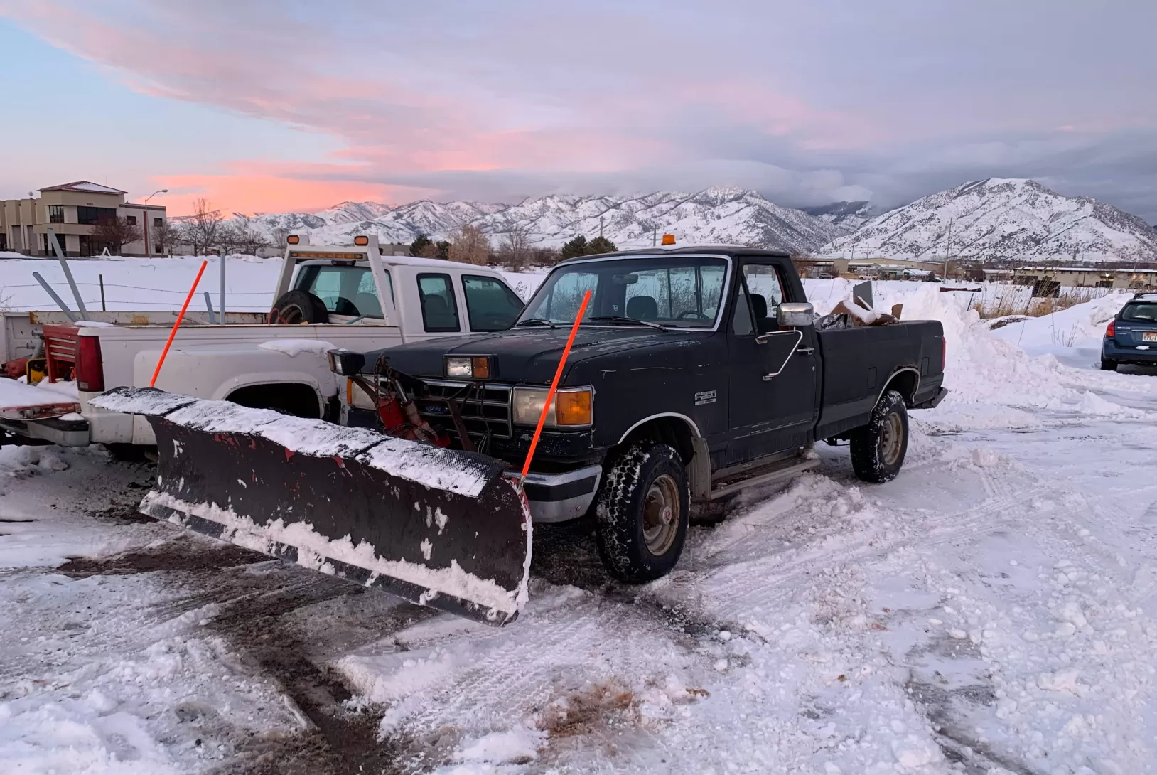 snow removal pickups