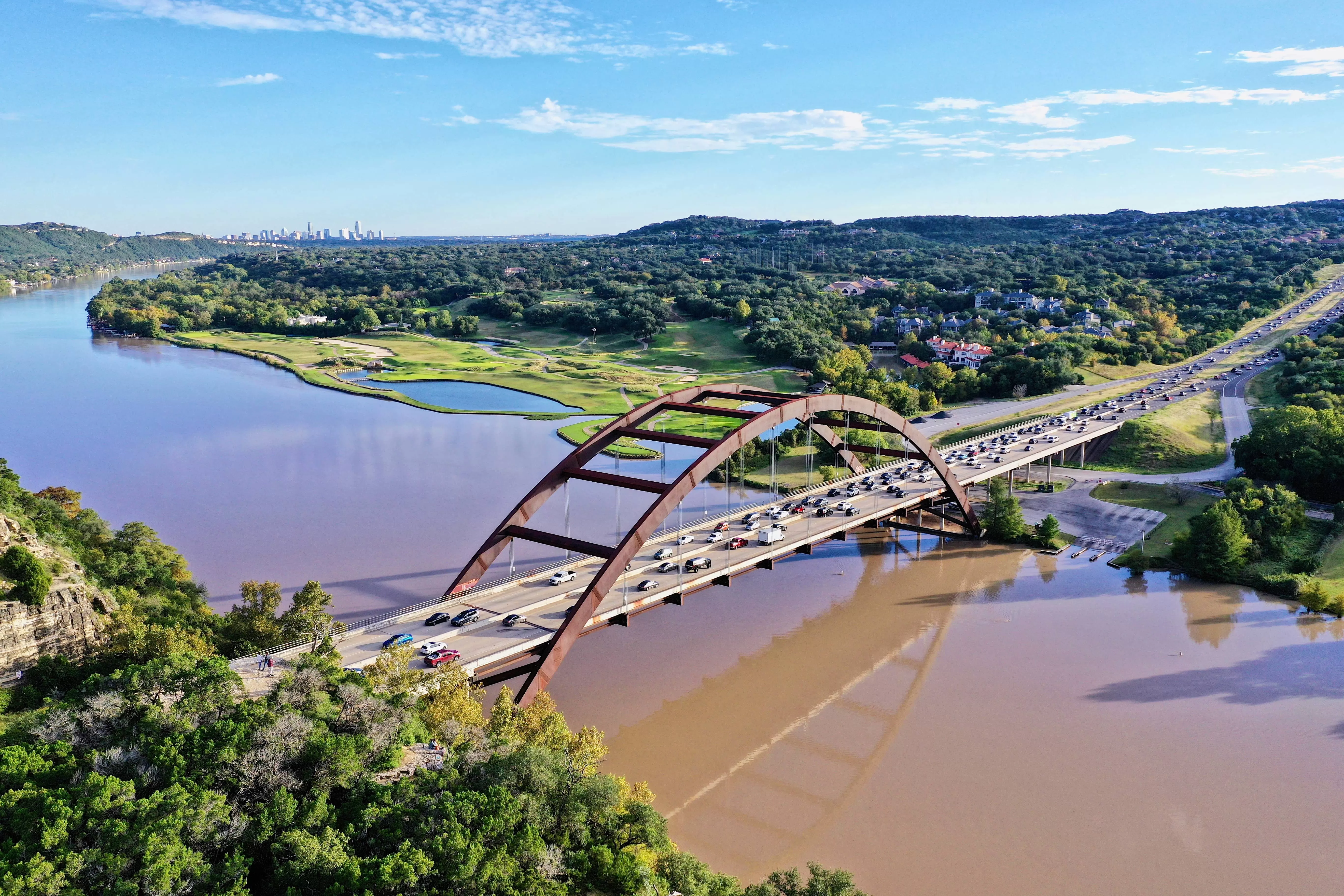 bridge top view