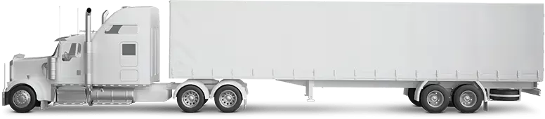 dry van with transparent background