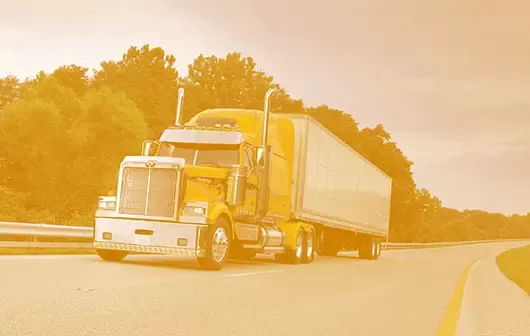 yellow-truck-on-the-road